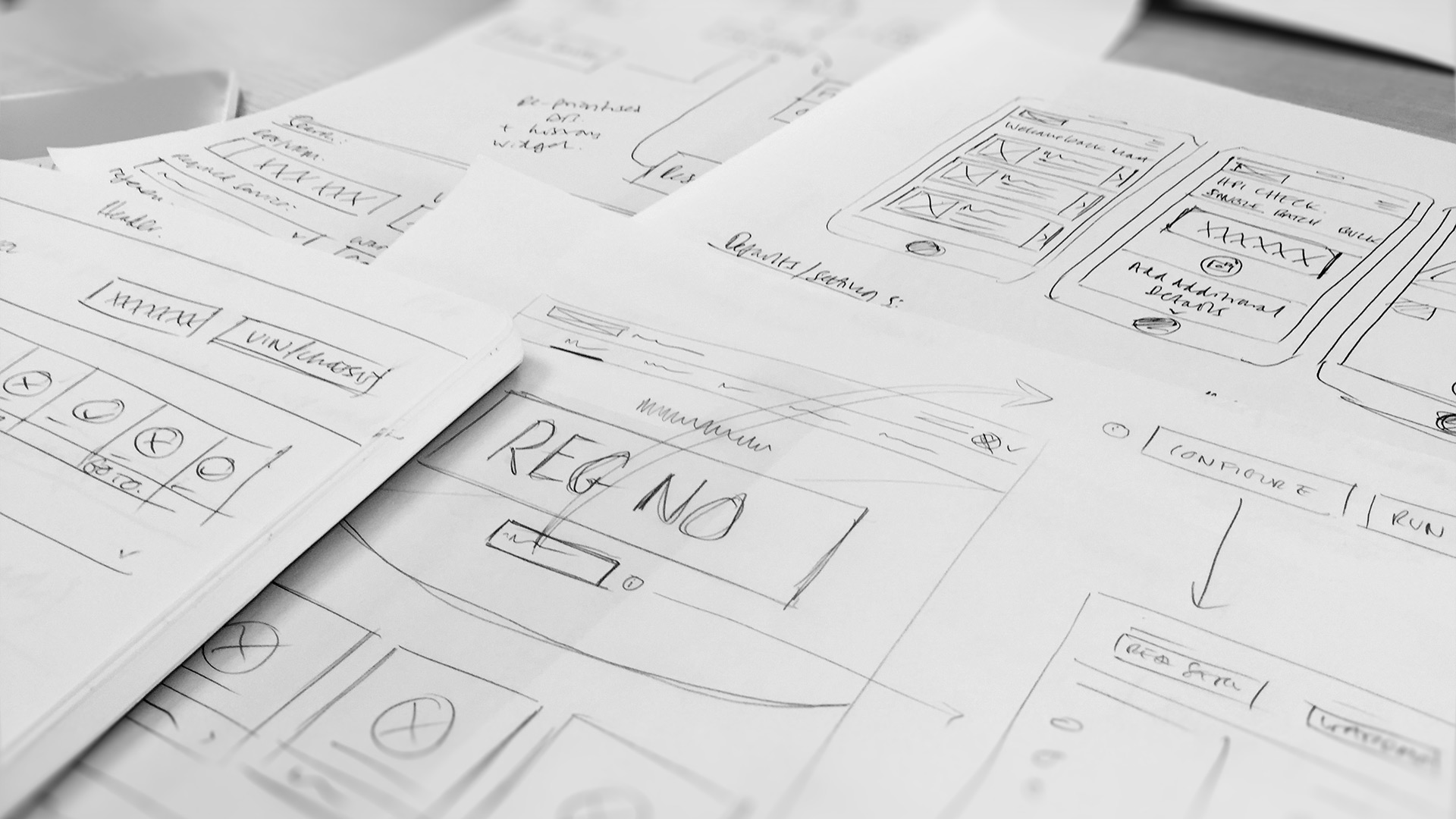 Sketchng out the mobile experience